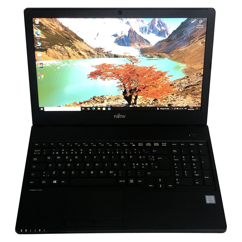 Ноутбук Fujitsu Lifebook A357 / 15.6" FullHD IPS / i5-7200U / 8GB / 128GB SSD / Win10Pro - Б/у