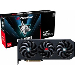 Видеокарта AMD Radeon RX 9070 GRE 12GB GDDR6 Hellhound PowerColor (RX9070GRE 12G-L/OC)