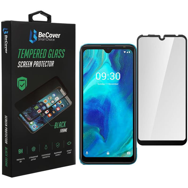 Захисне скло BeCover для Tecno Pop 5 Black (706669)