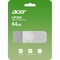 Фото - Флеш-накопитель USB2.0 64GB Acer UP200 White (BL.9BWWA.551) | click.ua