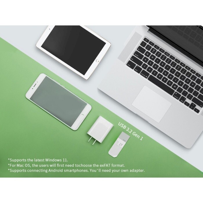 Флеш-накопитель USB3.2 64GB Acer UP300 Green (BL.9BWWA.558)