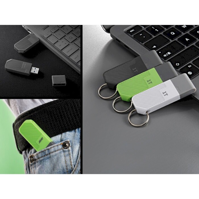 Флеш-накопитель USB3.2 64GB Acer UP300 Green (BL.9BWWA.558)