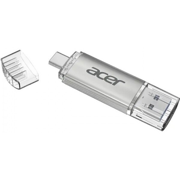 Флеш-накопитель USB3.2 128GB Acer UT300 Grey (BL.9BWWA.590)