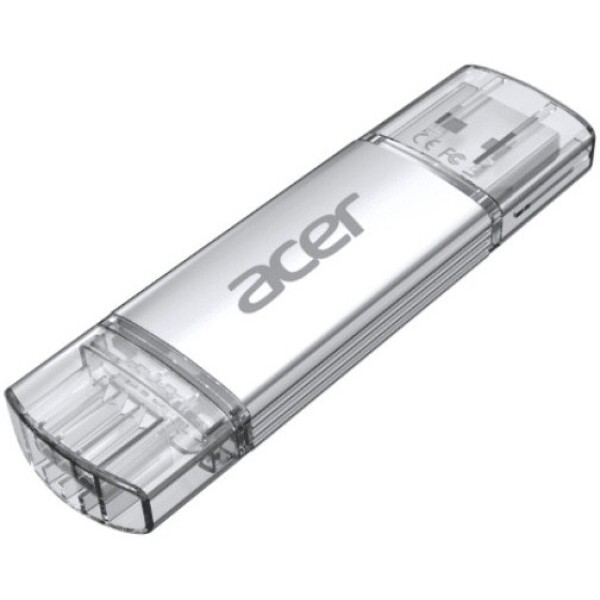 Флеш-накопитель USB3.2 128GB Acer UT300 Grey (BL.9BWWA.590)