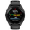 Фото - Смарт-годинник Garmin Forerunner 265 Black Bezel and Case with Black/Powder Gray Silicone Band (010-02810-10) | click.ua