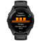 Фото - Смарт-годинник Garmin Forerunner 265 Black Bezel and Case with Black/Powder Gray Silicone Band (010-02810-10) | click.ua