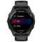 Фото - Смарт-годинник Garmin Forerunner 265 Black Bezel and Case with Black/Powder Gray Silicone Band (010-02810-10) | click.ua