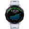 Фото - Смарт-годинник Garmin Forerunner 265 Black Bezel with Whitestone Case and Whitestone/Tidal Blue Silicone Band (010-02810-11) | click.ua