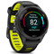 Фото - Смарт-годинник Garmin Forerunner 265S Black Bezel and Case with Black/Amp Yellow Silicone Band (010-02810-13) | click.ua