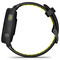 Фото - Смарт-годинник Garmin Forerunner 265S Black Bezel and Case with Black/Amp Yellow Silicone Band (010-02810-13) | click.ua