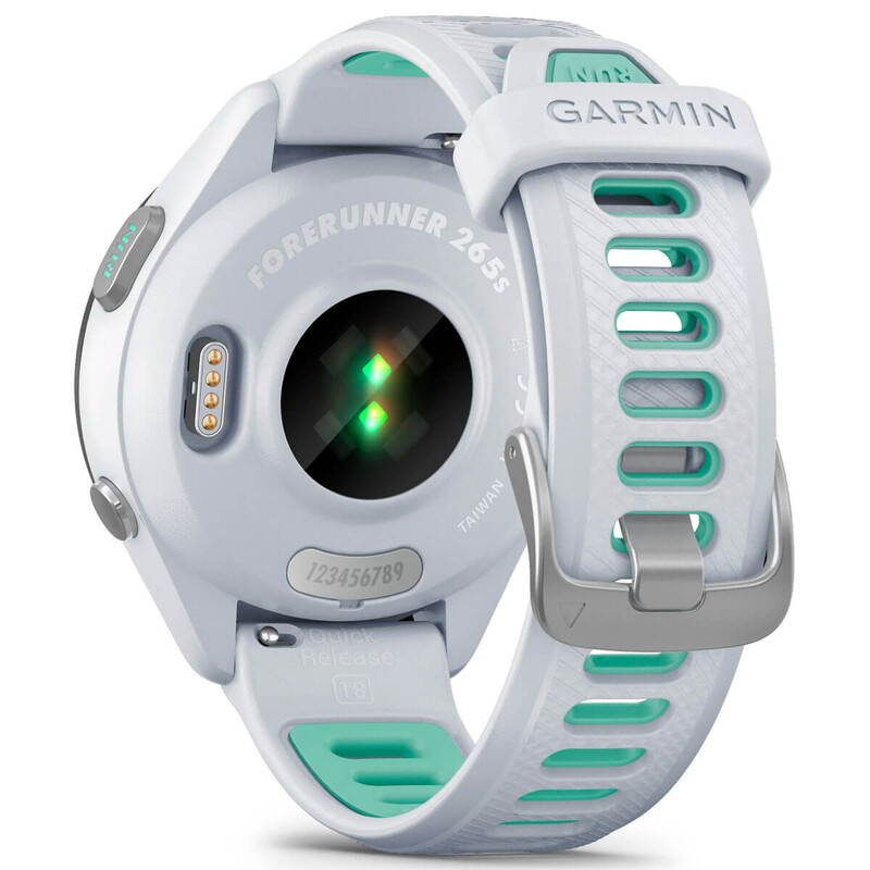 Смарт-годинник Garmin Forerunner 265S Black Bezel with Whitestone Case and Whitestone/Neo Tropic Silicone Band (010-02810-14)