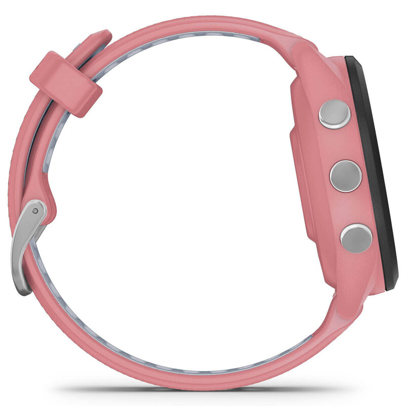 Смарт-часы Garmin Forerunner 265S Black Bezel with Light Pink Case and Light Pink/Whitestone Silicone Band (010-02810-15)