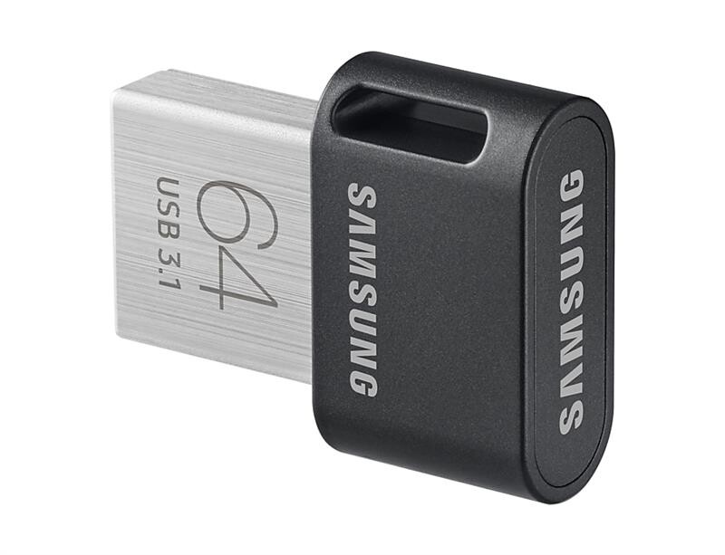 Флеш-накопитель USB 3.1 64GB Samsung Fit Plus Black (MUF-64AB/APC)