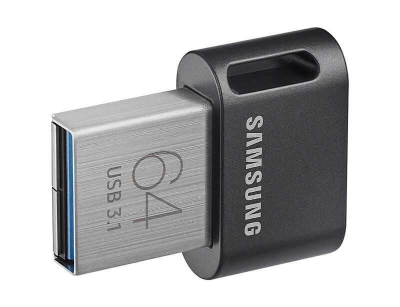 Флеш-накопитель USB 3.1 64GB Samsung Fit Plus Black (MUF-64AB/APC)