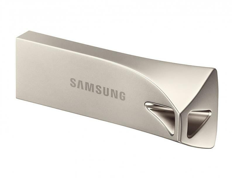 Флеш-накопитель USB3.1 64GB Samsung Bar Plus Champagne Silver (MUF-64BE3/APC)