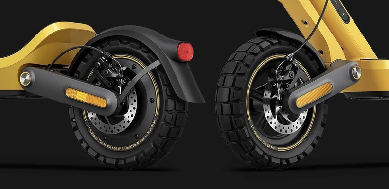 Электросамокат Xiaomi Electric Scooter 6 Ultra GL Yellow BHR08KTGL