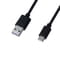 Фото - Сетевое зарядное устройство Grand-X (1xUSB 1А) Black (CH-765T) + кабель USB-C | click.ua