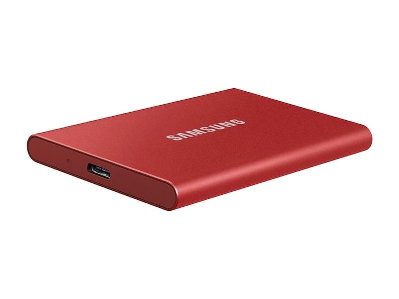 Накопичувач зовнішній SSD 2.5" USB  500GB Samsung T7 Red (MU-PC500R/WW)