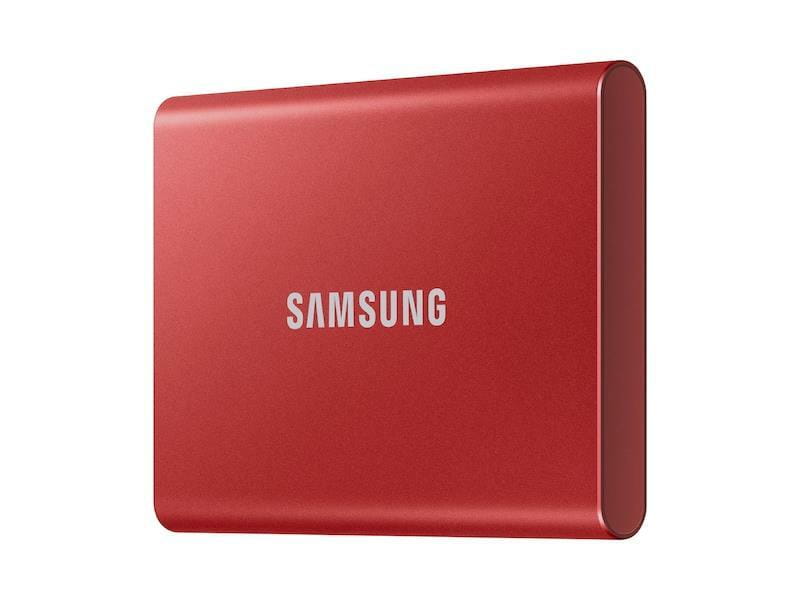 Накопитель внешний SSD 2.5" USB  500GB Samsung T7 Red (MU-PC500R/WW)