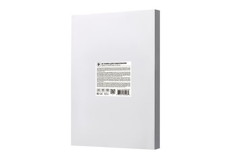 Плівка для ламінування 2E (2E-FILM-A3-080M), A3, матова, 80мк, 100 шт