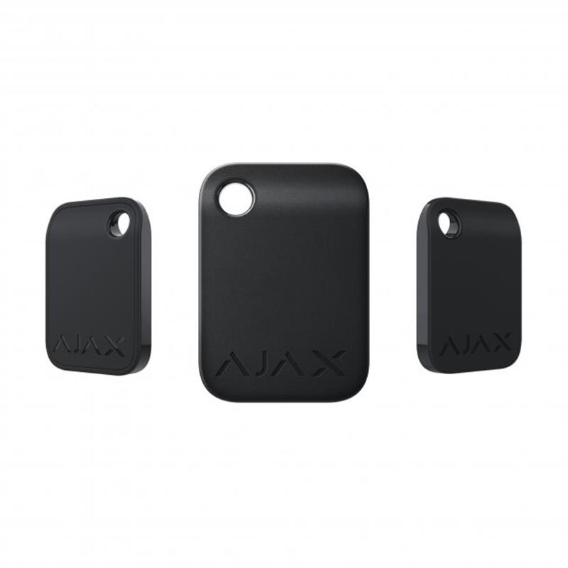 Безконтактний брелок Ajax Tag Black RFID (3pcs) (38228.90.BL)
