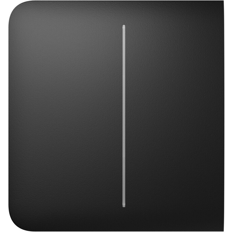 Кнопка для двухклавишного выключателя Ajax SideButton (2-gang) black