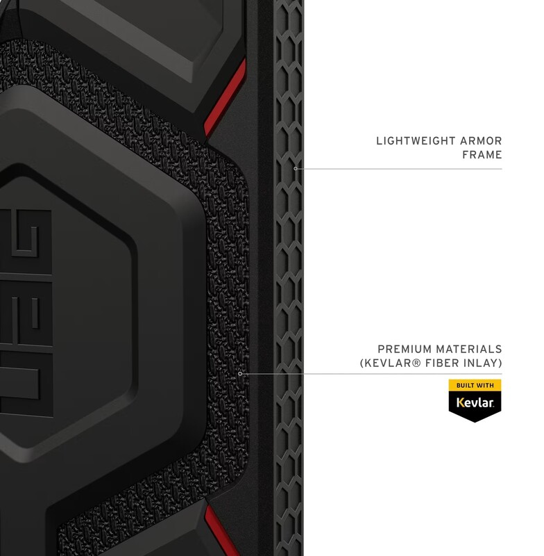 Чохол-накладка Urban Armor Gear Monarch Pro With Magnet для Samsung S26 Ultra Kevlar Black (214513113940)