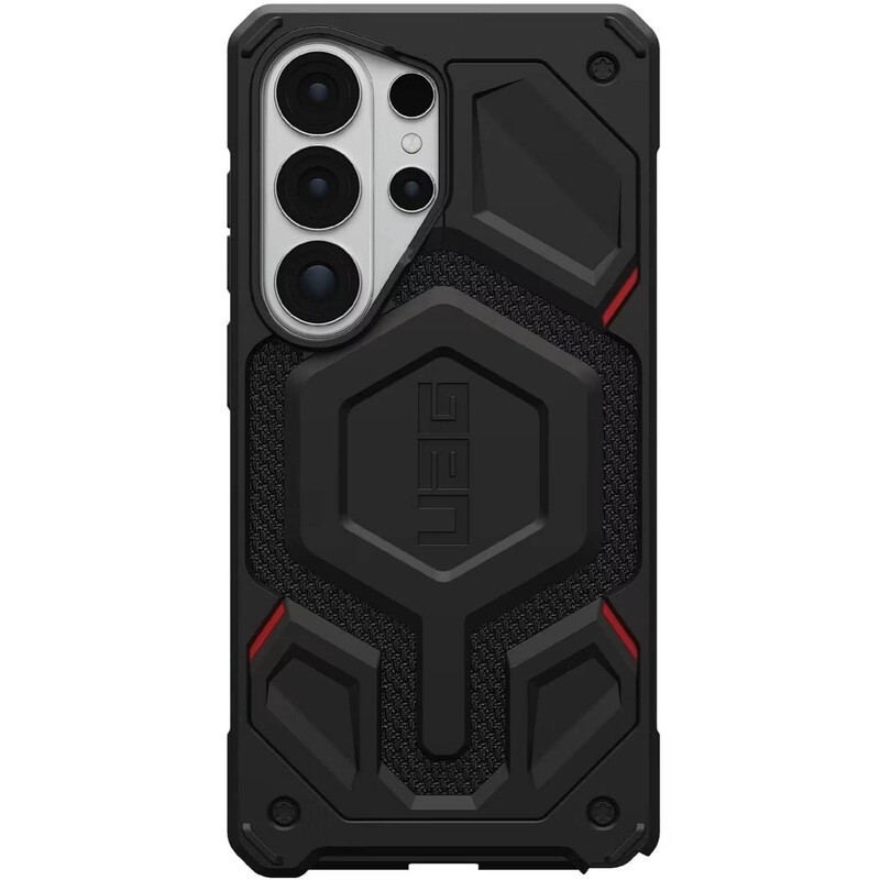 Чохол-накладка Urban Armor Gear Monarch Pro With Magnet для Samsung S26 Ultra Kevlar Black (214513113940)