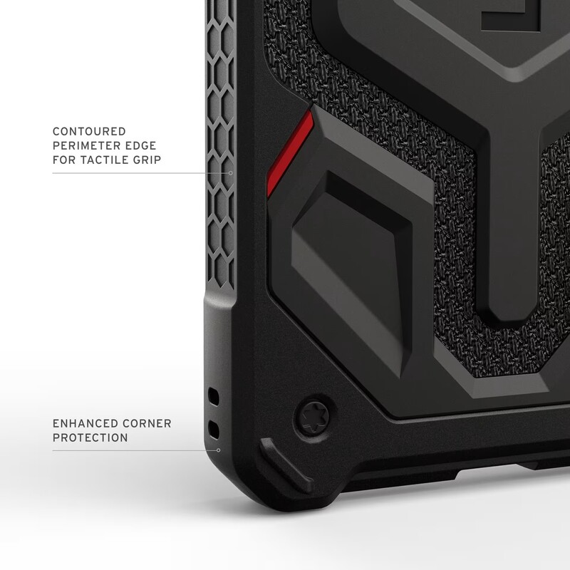 Чохол-накладка Urban Armor Gear Monarch Pro With Magnet для Samsung S26 Ultra Kevlar Black (214513113940)