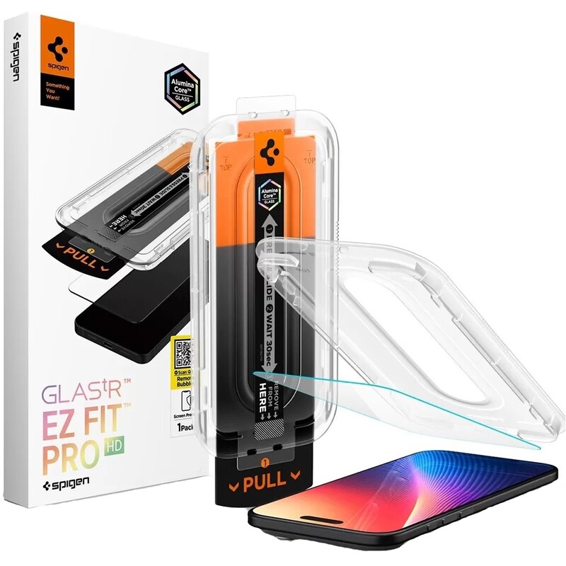Защитное стекло Spigen Glas.tR EZ Fit Pro HD для Apple iPhone 17 Air (AGL09870)