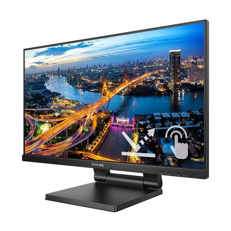 Монитор Philips 21.5" 222B1TC/00 IPS Black SmoothTouch