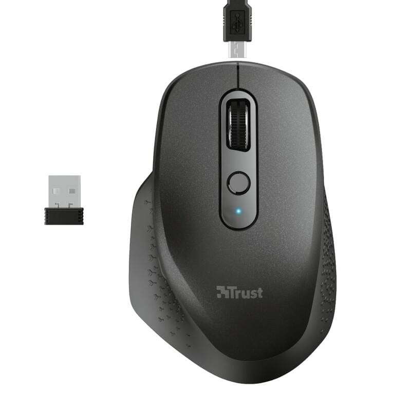 Миша бездротова Trust Ozaa Rechargeable WL Black (23812)