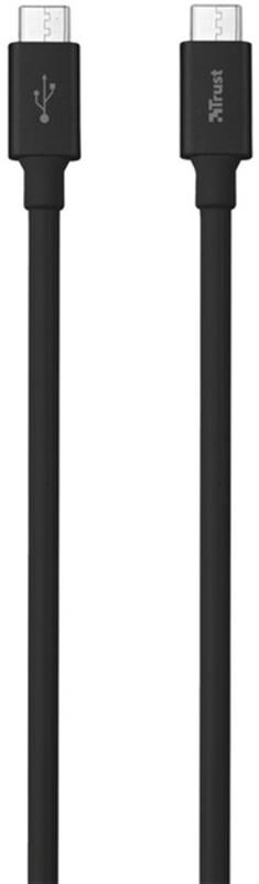 Кабель Trust Urban USB-C - USB-C 2.0 1m, Black (21595)