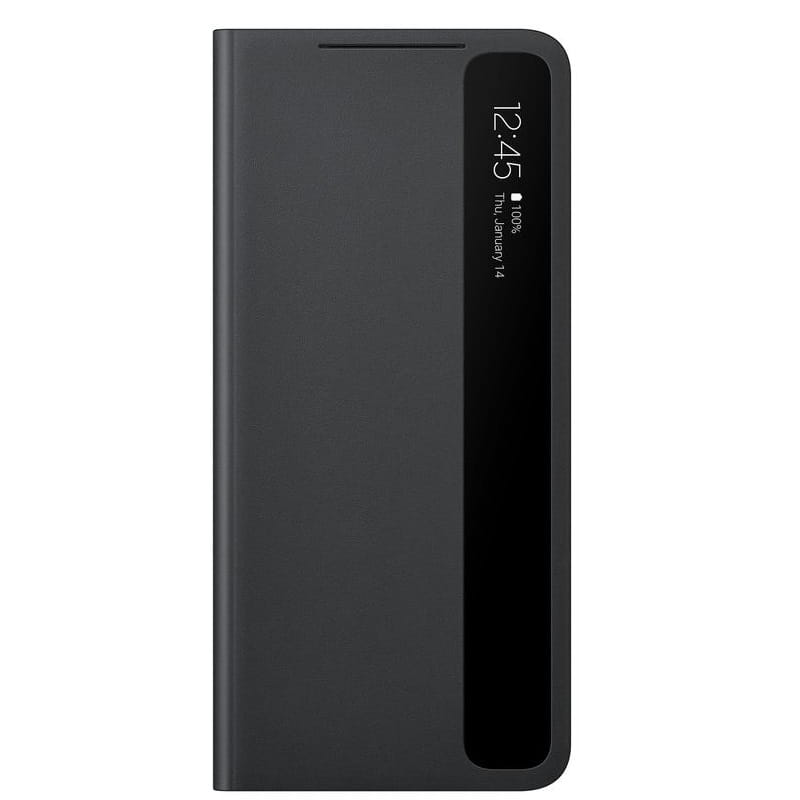 Чехол-книжка Samsung Smart Clear View Cover для Samsung Galaxy S21 Ultra SM-G998 Black (EF-ZG998CBEGRU)