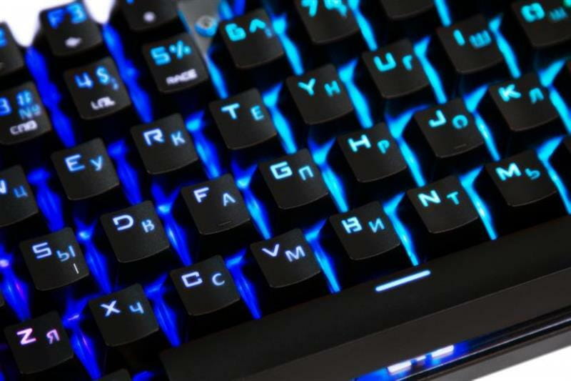 Клавиатура Motospeed CK104 Outemu Blue RGB Silver (mtck104cmb)