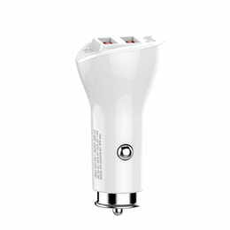 Автомобильное зарядное устройство ColorWay (2USBх3А, 36W) QC3.0 White (CW-CHA011Q-WT)