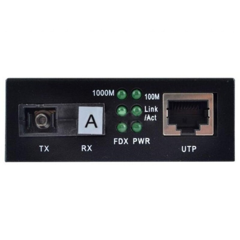 Медиаконвертер FoxGate EC-Q-1G-1SM-1310nm-20-LFP