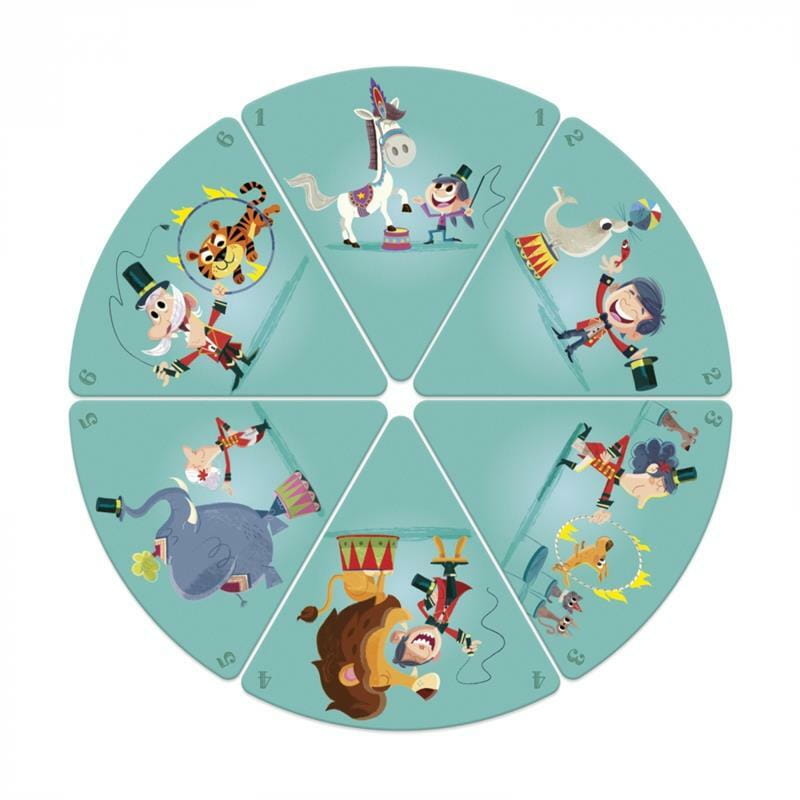 Настільна гра Janod Happy Families Цирк  (J02755)