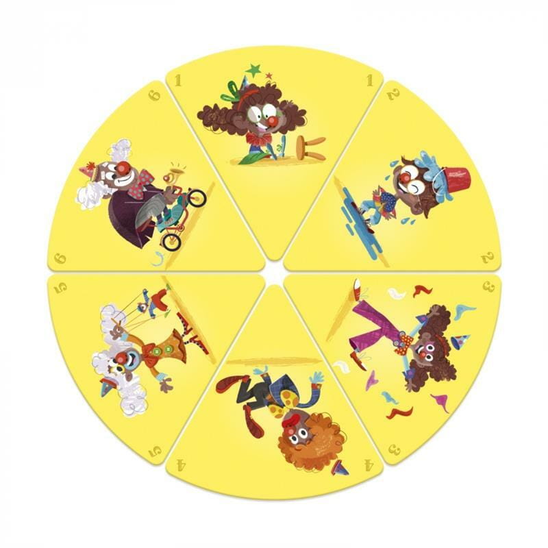 Настільна гра Janod Happy Families Цирк  (J02755)