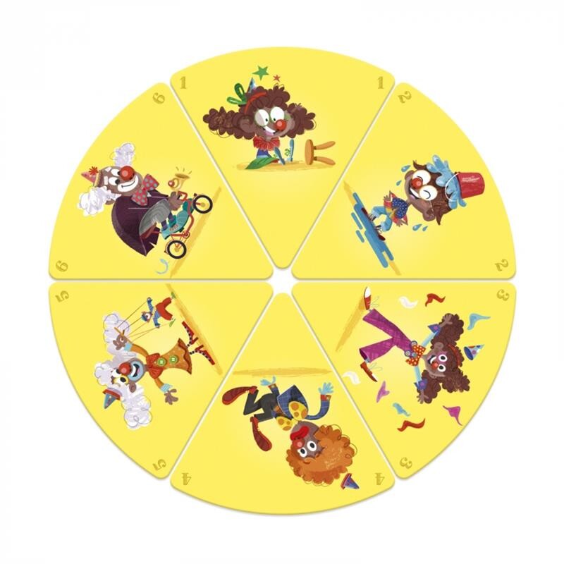 Настільна гра Janod Happy Families Цирк  (J02755)