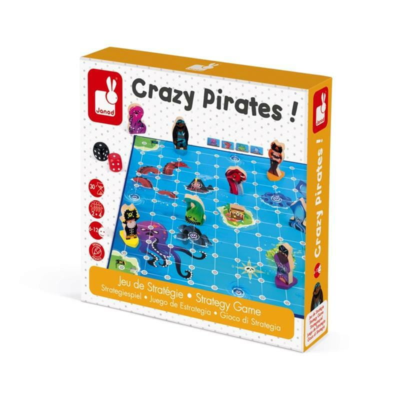 Настольная игра Janod Сумасшедшие пираты (J02740)