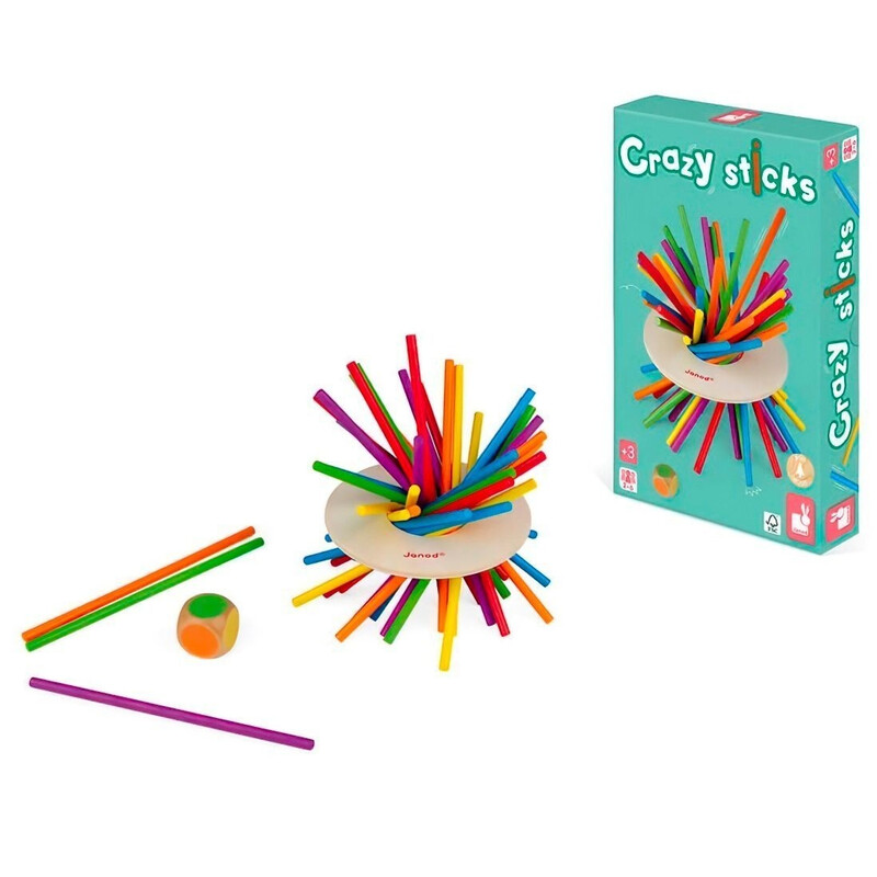 Настільна гра Janod Божевільні палички (J02695)