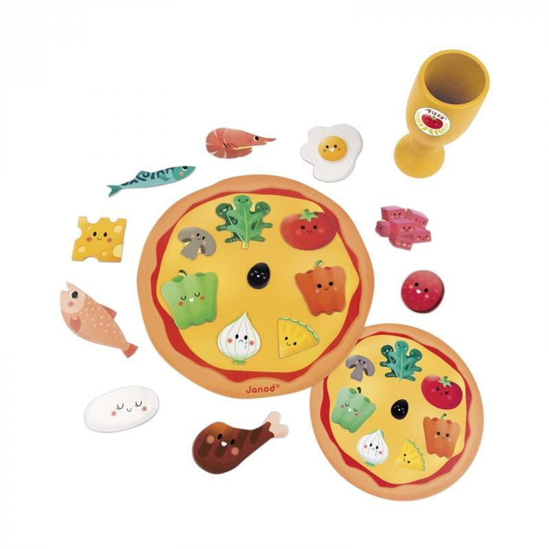Настольная игра Janod Собери пиццу (J02782)