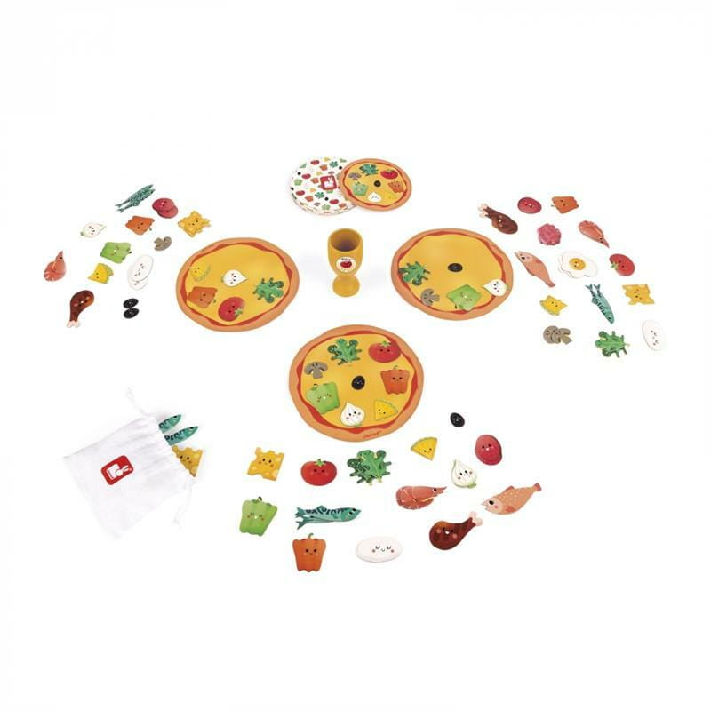 Настольная игра Janod Собери пиццу (J02782)