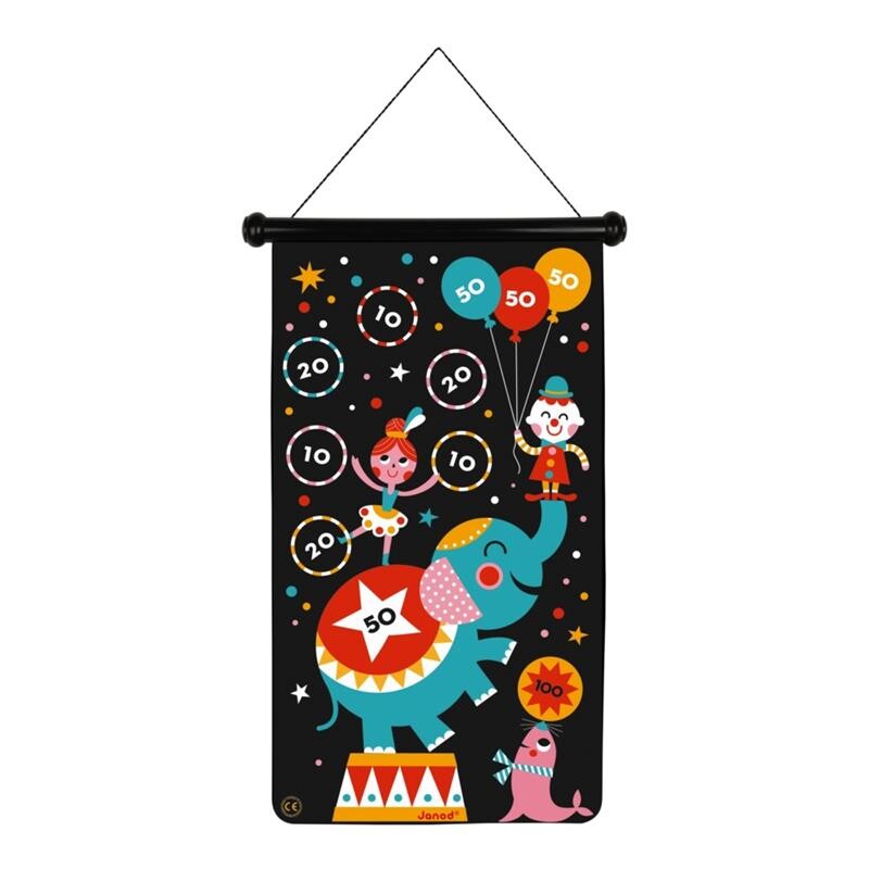 Настільна гра Janod Магнітний дартс Цирк (J02074)