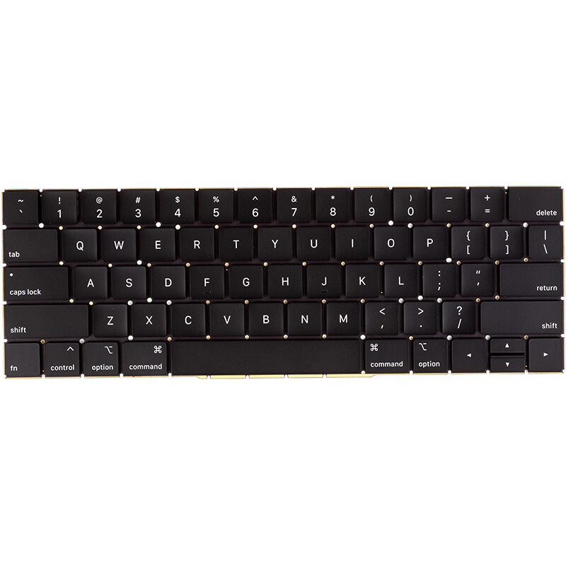 Клавиатура PowerPlant для ноутбука Apple MacBook Pro 13" A1706 Black (KB313617)