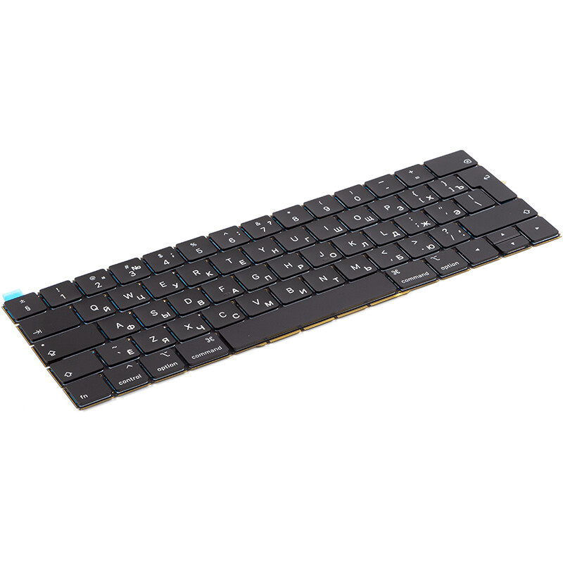 Клавиатура PowerPlant для ноутбука Apple MacBook Pro 13" A1706 cенсорная панель, черный (KB313624)