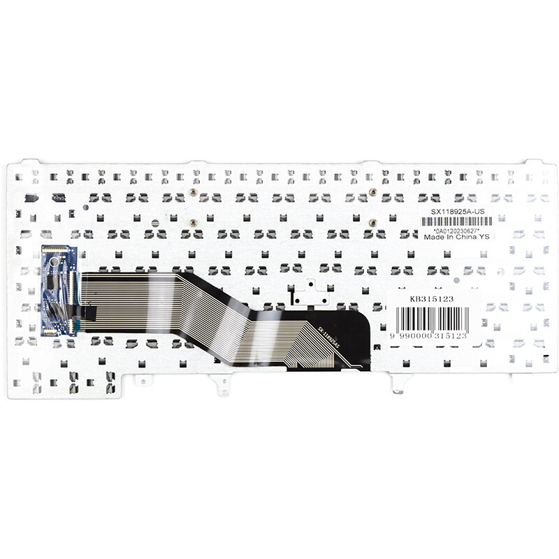Клавиатура PowerPlant для ноутбука Dell E5420, E6420 черная, черный фрейм (KB315123)