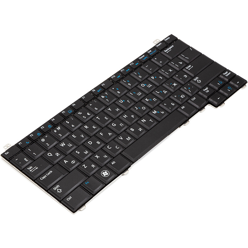 Клавиатура PowerPlant для ноутбука Dell Latitude E5440 черная, черный фрейм (KB315413)