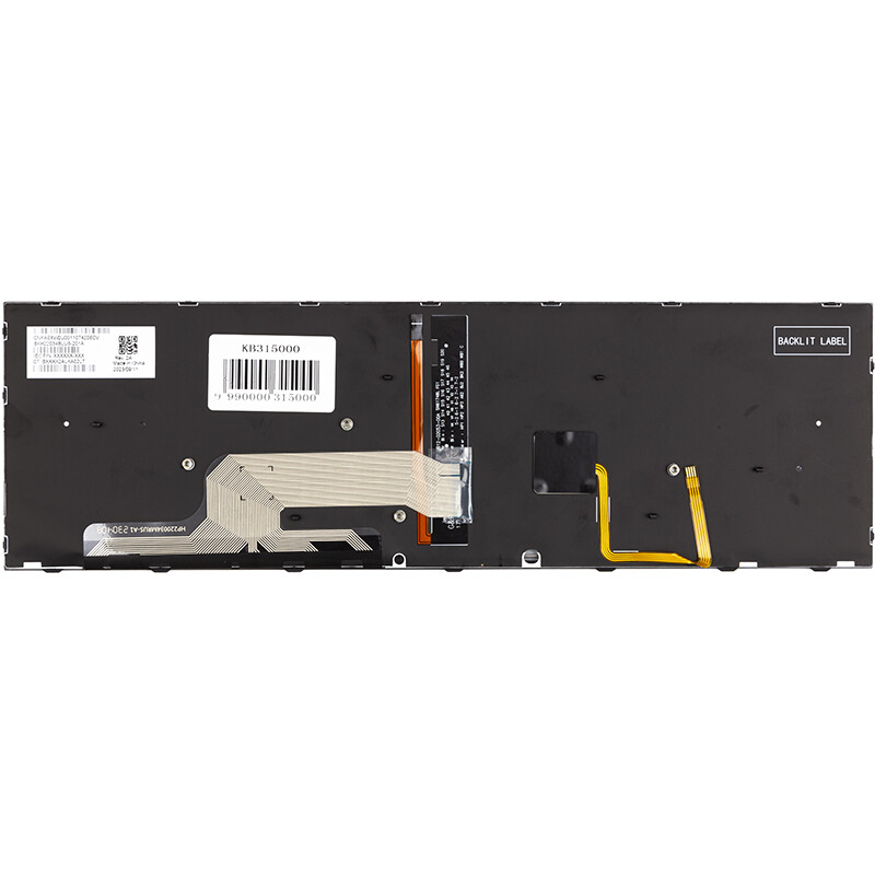 Клавиатура PowerPlant для ноутбука HP Zbook 15 G5 черная, без фрейма, подсветка (KB315000)